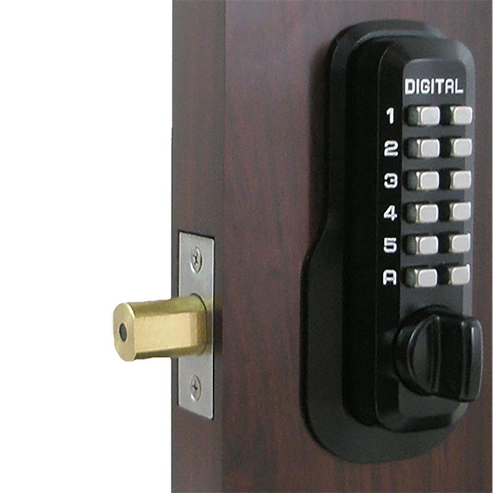 Mechanic keypad with deadbolt lock